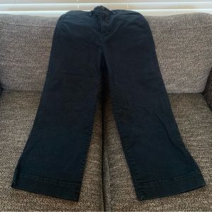 GAP Black Wide Leg Jeans